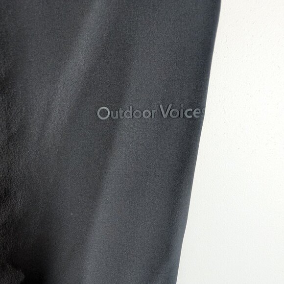 Outdoor Voices Black Joggers Size Large Minimalist Workout Casual Athletic - Picture 6 of 7